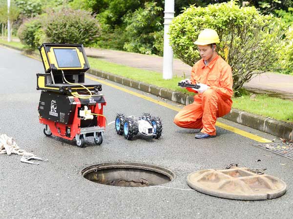 沙雅管道机器人检测