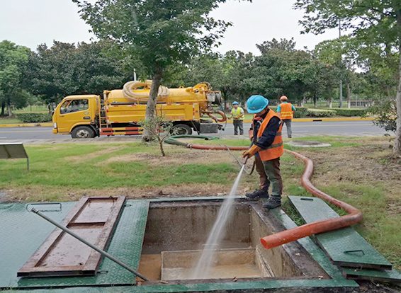 沙雅化油池清理